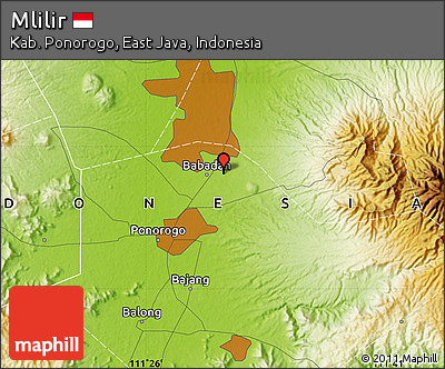 Physical Map of Mlilir