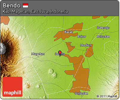 Physical Map of Bendo