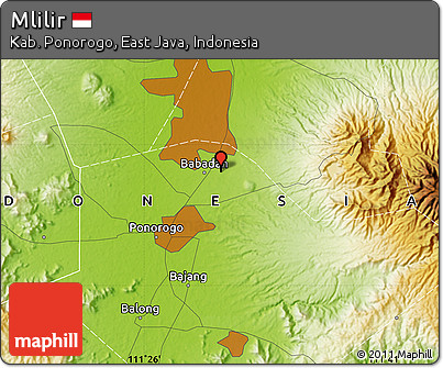 Physical Map of Mlilir