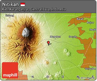 Physical Map of Nitikan