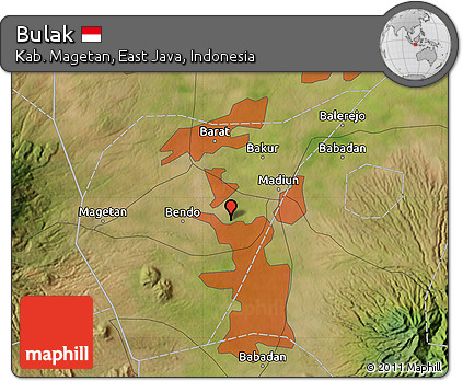 Satellite Map of Bulak