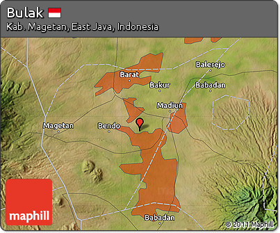 Satellite Map of Bulak