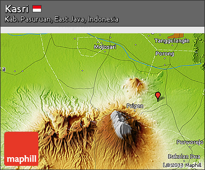 Physical 3D Map of Kasri