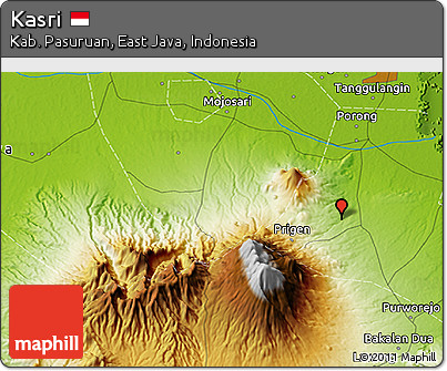 Physical 3D Map of Kasri