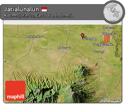 Satellite 3D Map of Jatialunalun