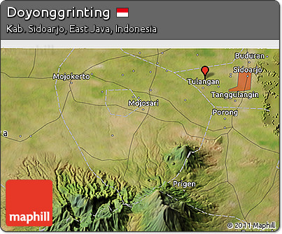 Satellite 3D Map of Doyonggrinting