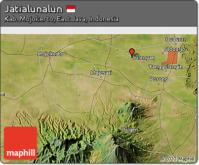 Satellite 3D Map of Jatialunalun