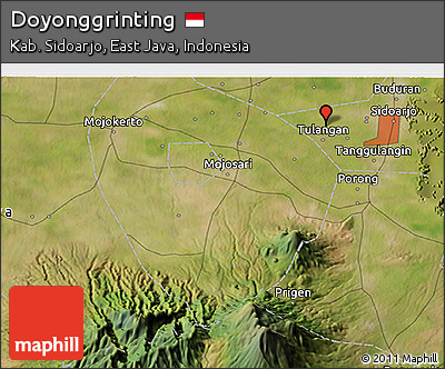 Satellite 3D Map of Doyonggrinting