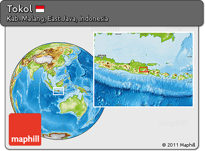 Physical Location Map of Tokol