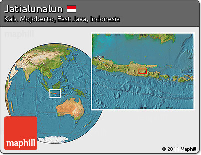 Satellite Location Map of Jatialunalun