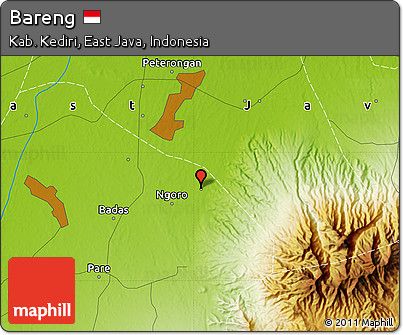 Physical Map of Bareng