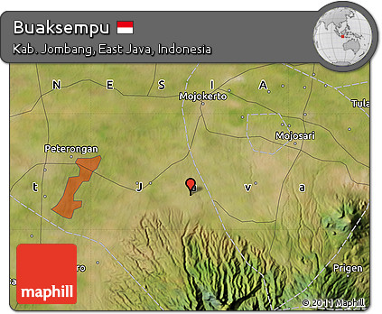 Satellite Map of Buaksempu