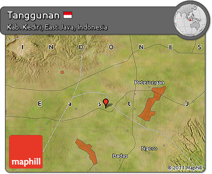 Satellite Map of Tanggunan