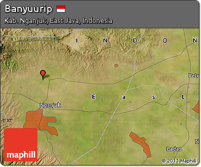 Satellite Map of Banyuurip