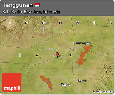 Satellite Map of Tanggunan