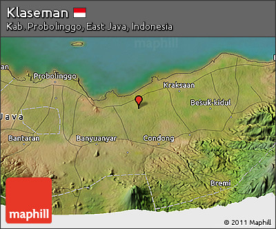 Satellite 3D Map of Klaseman