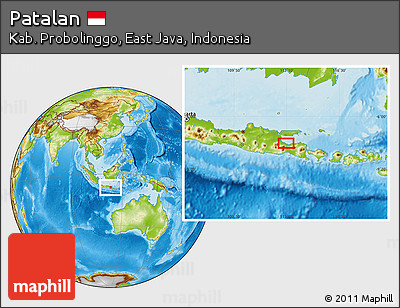 Physical Location Map of Patalan