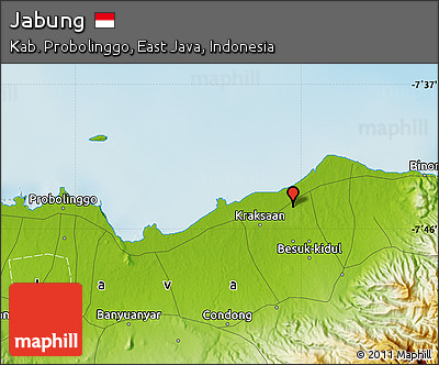 Physical Map of Jabung