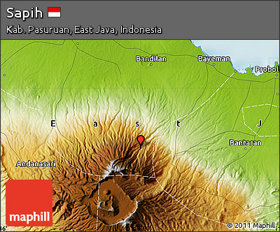 Physical Map of Sapih