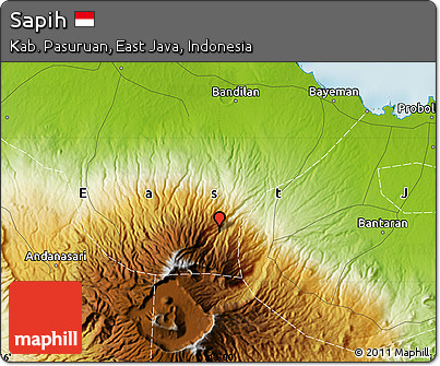 Physical Map of Sapih
