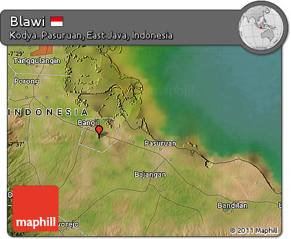 Satellite Map of Blawi