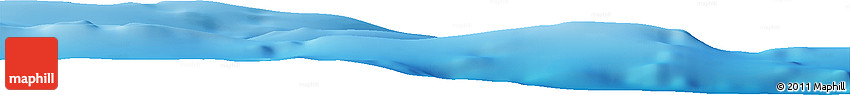 Shaded Relief Horizon Map of the Area around 7° 41' 23" S, 119° 4' 29" E