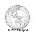 Outline Map of the Area around 7° 41' 23" S, 126° 43' 29" E, rectangular outline