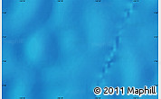 Shaded Relief Map of the area around 7° 41' 23" S, 132° 31' 30" W