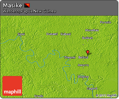 Physical 3D Map of Masike
