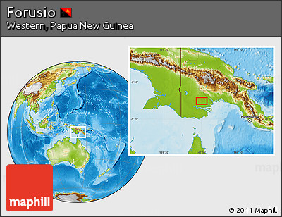 Physical Location Map of Forusio