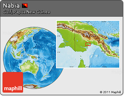 Physical Location Map of Nabia