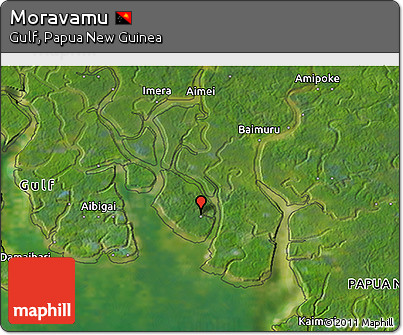 Satellite 3D Map of Moravamu