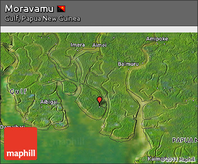 Satellite 3D Map of Moravamu