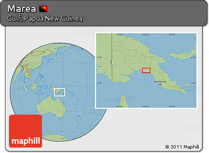 Savanna Style Location Map of Marea