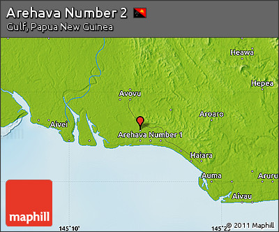 Physical Map of Arehava Number 2