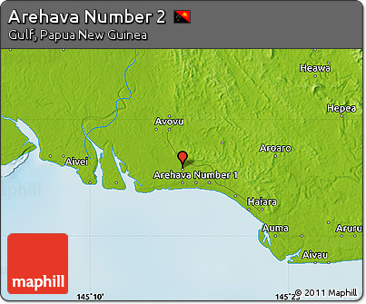 Physical Map of Arehava Number 2