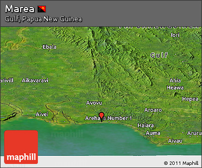 Satellite Panoramic Map of Marea