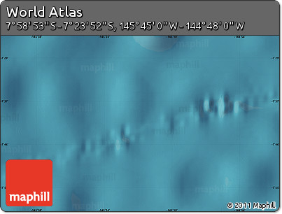 Satellite Map of the Area around 7° 41' 23" S, 145° 16' 30" W