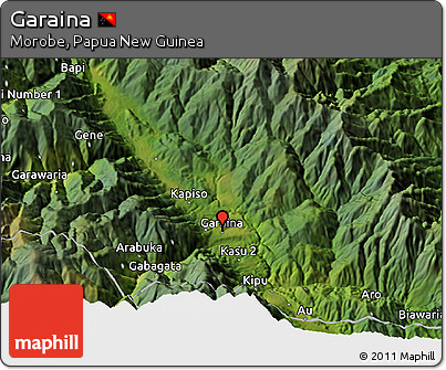 Satellite 3D Map of Garaina