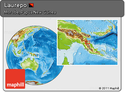 Physical Location Map of Laurepo