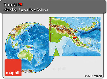 Physical Location Map of Sumu