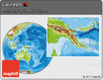 Physical Location Map of Laurepo