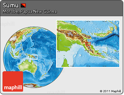 Physical Location Map of Sumu