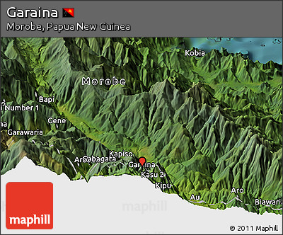 Satellite Panoramic Map of Garaina
