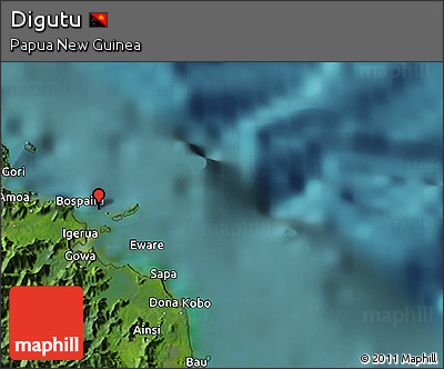 Satellite 3D Map of Digutu
