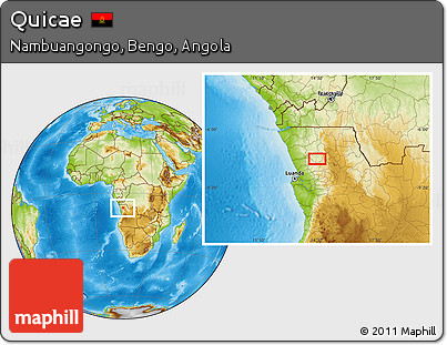 Physical Location Map of Quicae