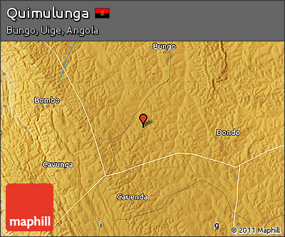 Physical Map of Quimulunga