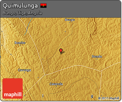 Physical Map of Quimulunga