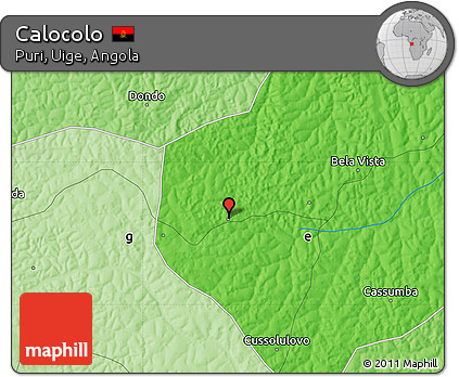 Political Map of Calocolo
