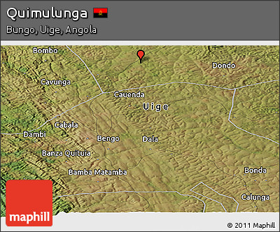Satellite Panoramic Map of Quimulunga